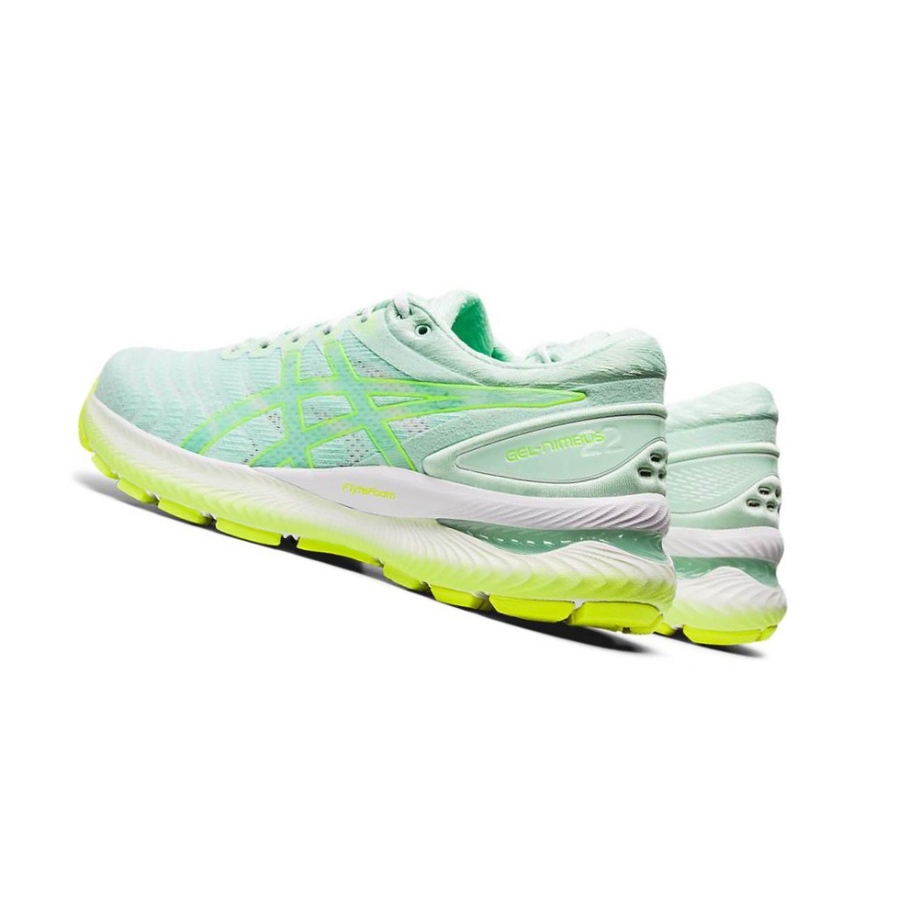 Mint Women's Asics GEL-NIMBUS 22 Running Shoes | US74952XB - Asics Outlet Sale