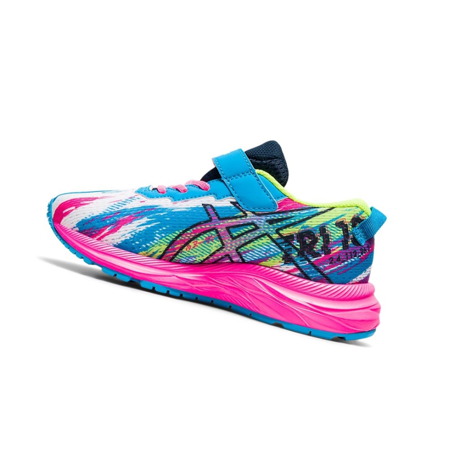 Digital Aqua / Hot Pink Kids' Asics PRE NOOSA TRI 13 PS Running Shoes | US87261HO - Asics Outlet Sale