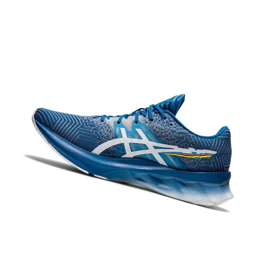 Blue Men's Asics NOVABLAST Running Shoes | US86410VG - Asics Outlet Sale