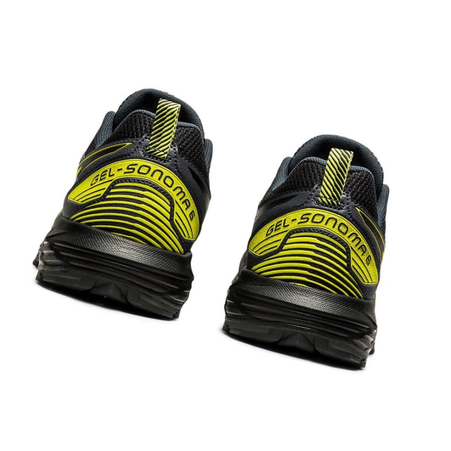 Black Men's Asics GEL-SONOMA 6 Trail Running Shoes | US64257CY - Asics Outlet Sale
