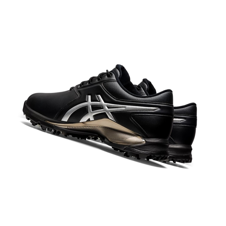 Black / Pure Silver Men's Asics GEL-ACE PRO M Golf Shoes | US80563WV - Asics Outlet Sale