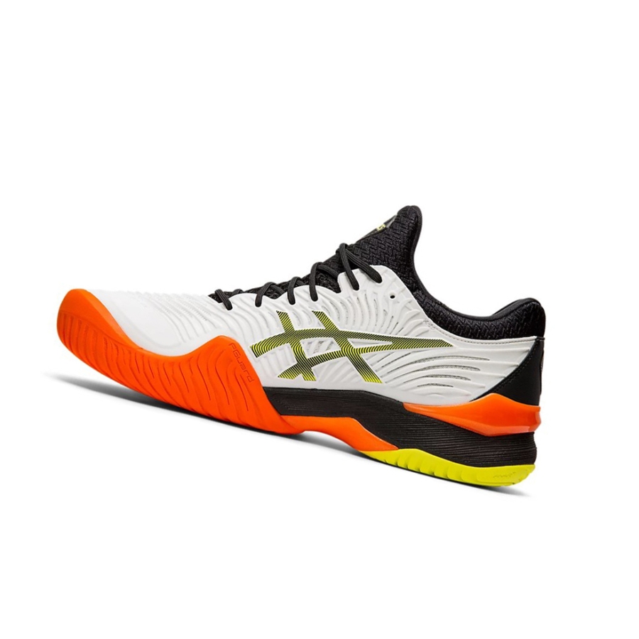 White / Black Men's Asics COURT FF 2 Tennis Shoes | US58103LZ - Asics Outlet Sale