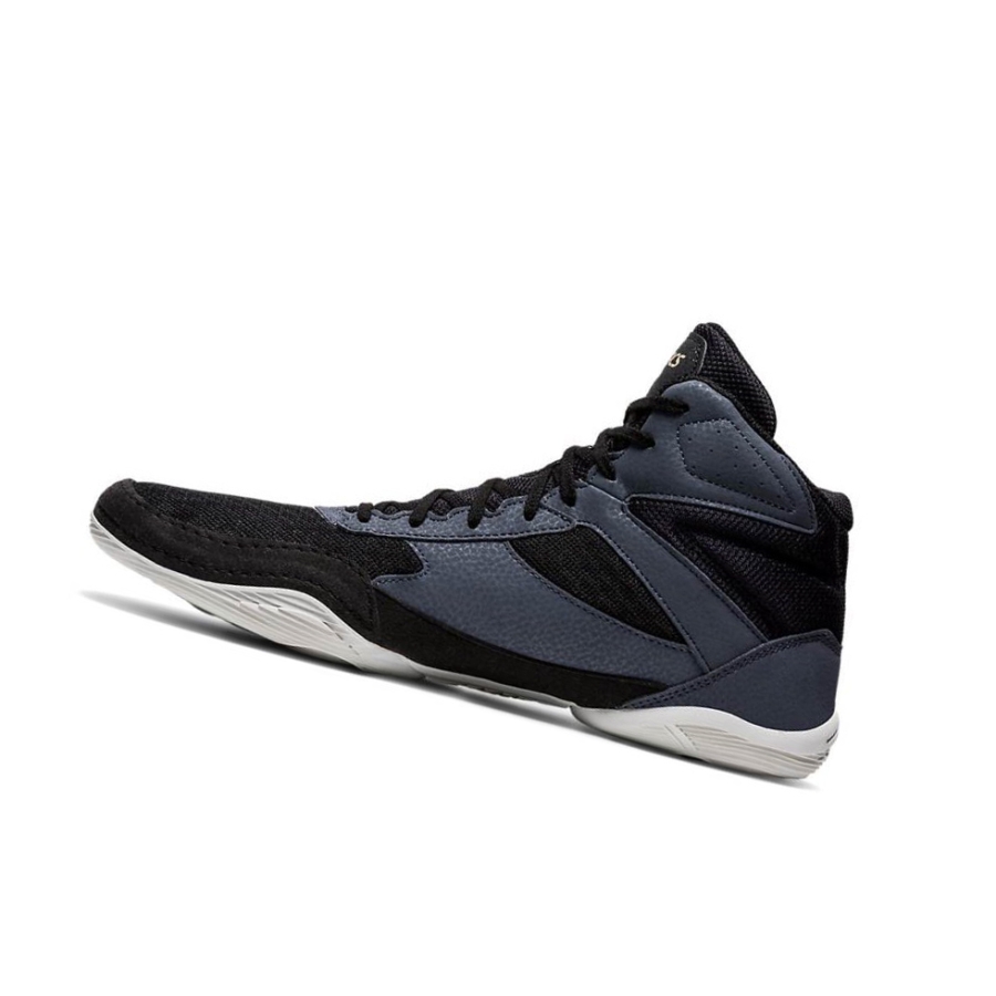 Black Men's Asics MATFLEX 6 Wrestling Shoes | US45216RT - Asics Outlet Sale