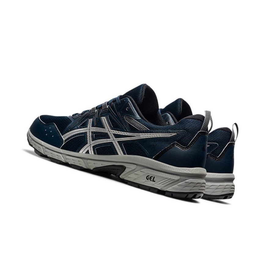 Navy Men's Asics GEL-VENTURE 8 Trail Running Shoes | US29740XO - Asics Outlet Sale