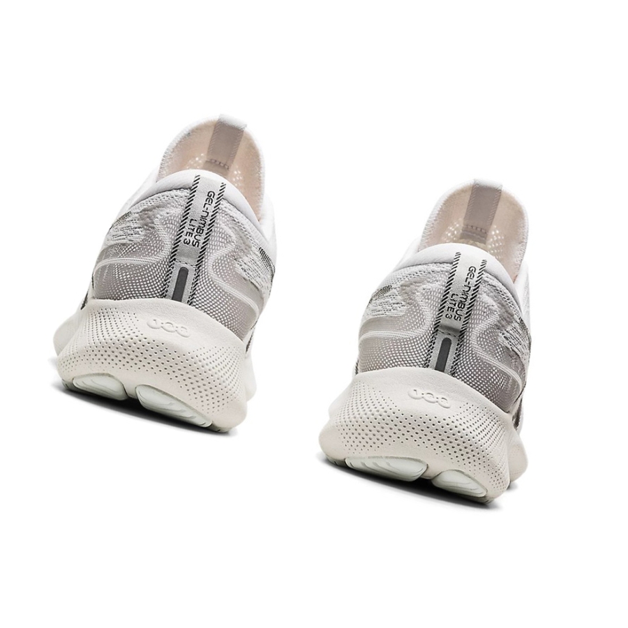 White / Black Women's Asics GEL-NIMBUS LITE 3 Running Shoes | US32674YR - Asics Outlet Sale