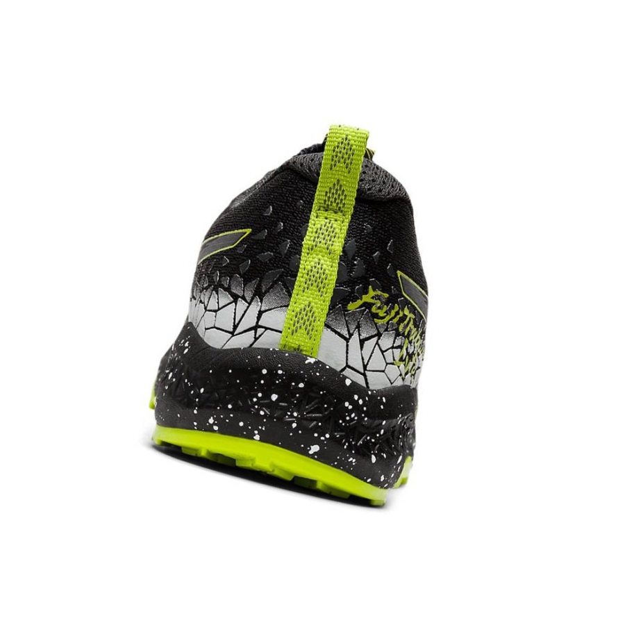 Black Men's Asics FUJITRABUCO Trail Running Shoes | US15962MS - Asics Outlet Sale