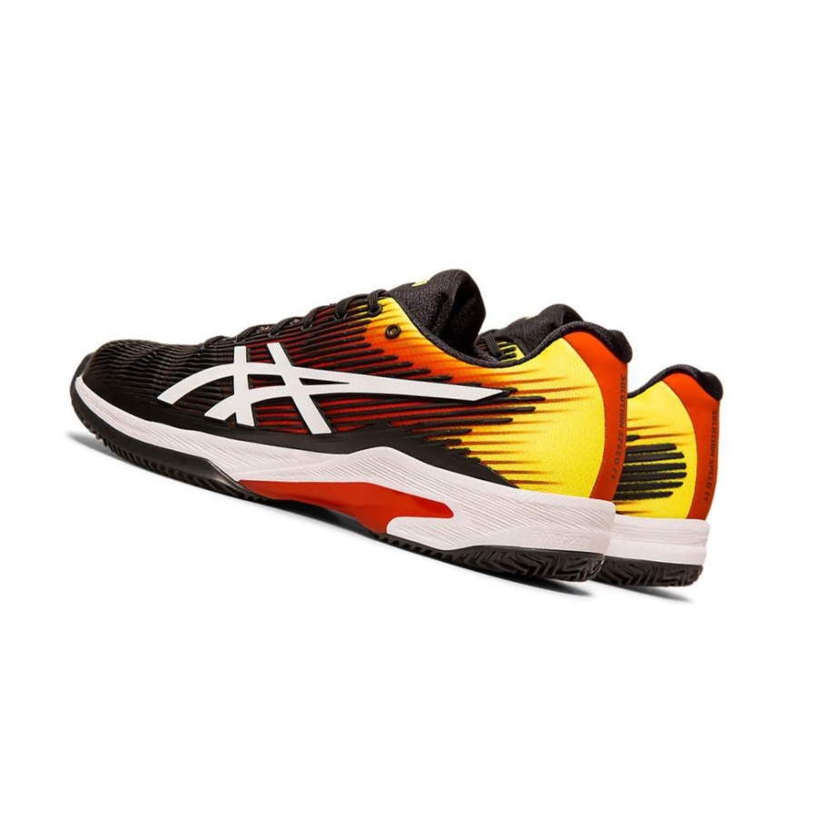 Black Men's Asics SOLUTION SPEED FF CLAY Tennis Shoes | US87094GR - Asics Outlet Sale