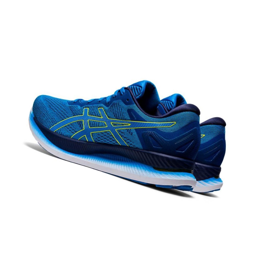 Blue Men's Asics GLIDERIDE Running Shoes | US23019VR - Asics Outlet Sale