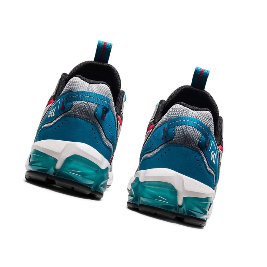 Sheet Rock / Teal Blue Women's Asics GEL-QUANTUM 90 Sneakers | US35169PB - Asics Outlet Sale