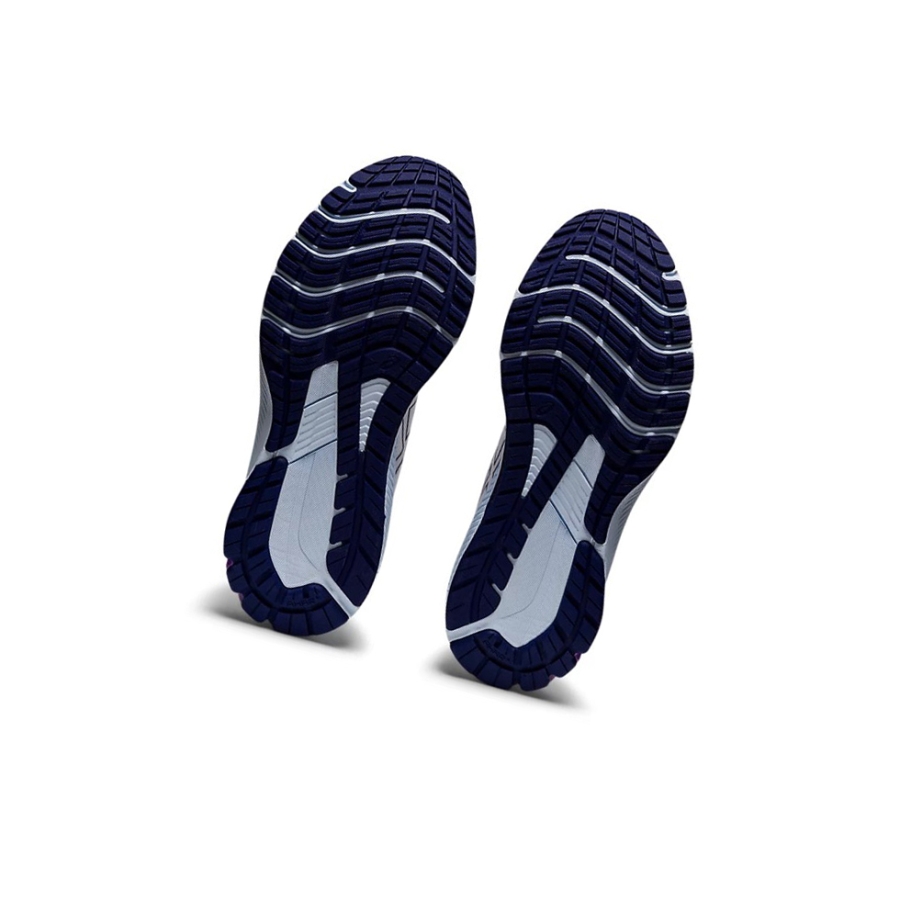 White / Dive Blue Women's Asics GT-1000 11 Running Shoes | US35076KB - Asics Outlet Sale