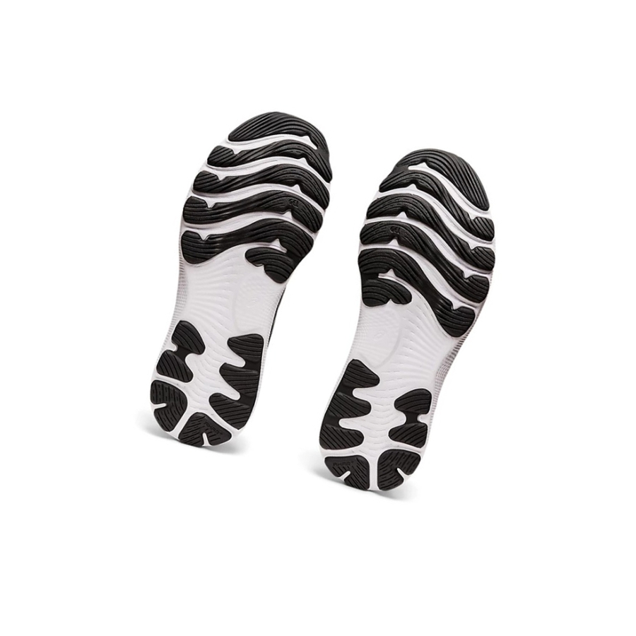 Black / White Women's Asics GEL-NIMBUS 24 (D) Running Shoes | US68342IL - Asics Outlet Sale