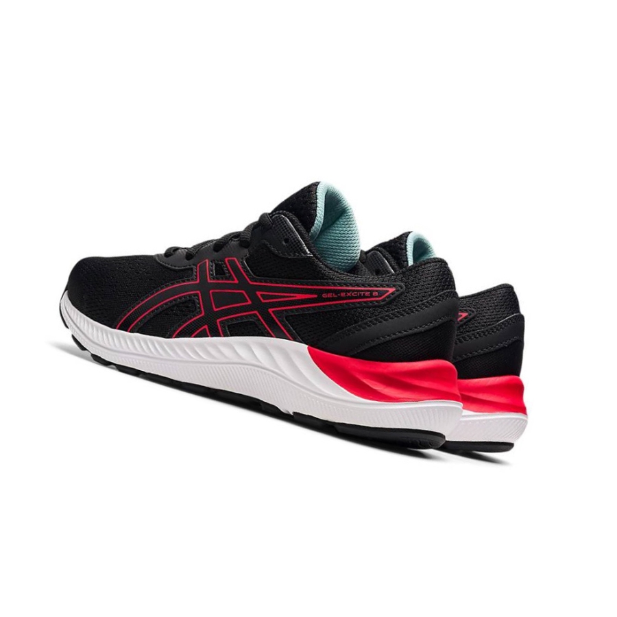 Black Kids' Asics GEL-EXCITE 8 GS Running Shoes | US31680BE - Asics Outlet Sale