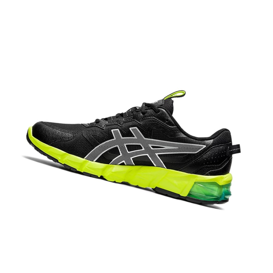Black / Aizuri Blue Men's Asics GEL-QUANTUM 90 Sneakers | US58032EG - Asics Outlet Sale