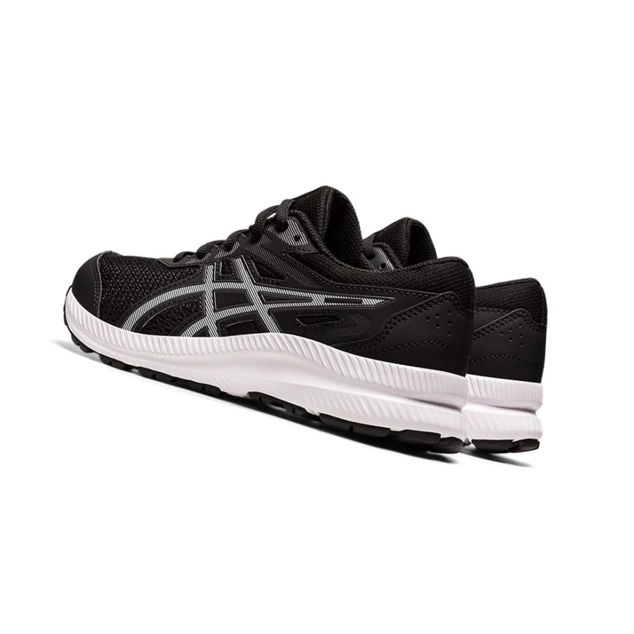 Black / White Kids' Asics CONTEND 8 GS Running Shoes | US07923PD - Asics Outlet Sale