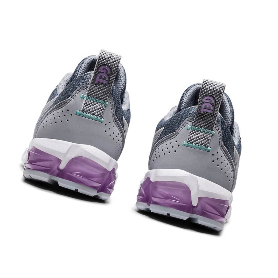 Grey Women's Asics GEL-QUANTUM 90 2 Sneakers | US94257PM - Asics Outlet Sale