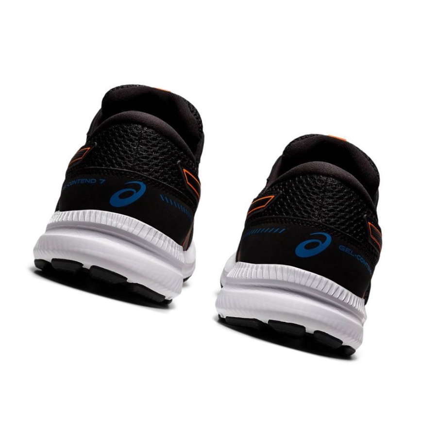 Black Men's Asics GEL-CONTEND 7 Running Shoes | US18593SB - Asics Outlet Sale