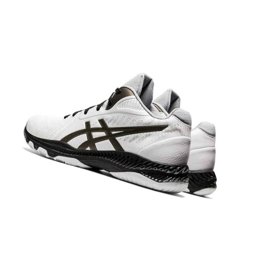 White Men's Asics NETBURNER BALLISTIC FF MT 2 Volleyball Shoes | US83920QM - Asics Outlet Sale