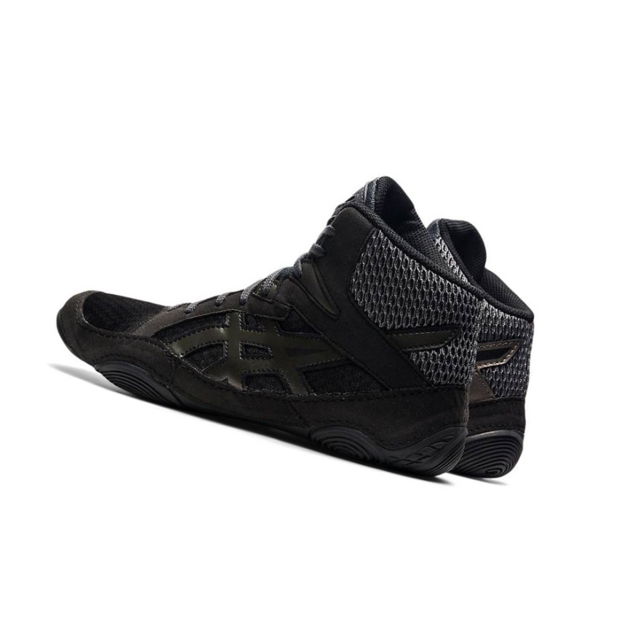 Black Men's Asics SNAPDOWN 3 Wide Wrestling Shoes | US58730BX - Asics Outlet Sale