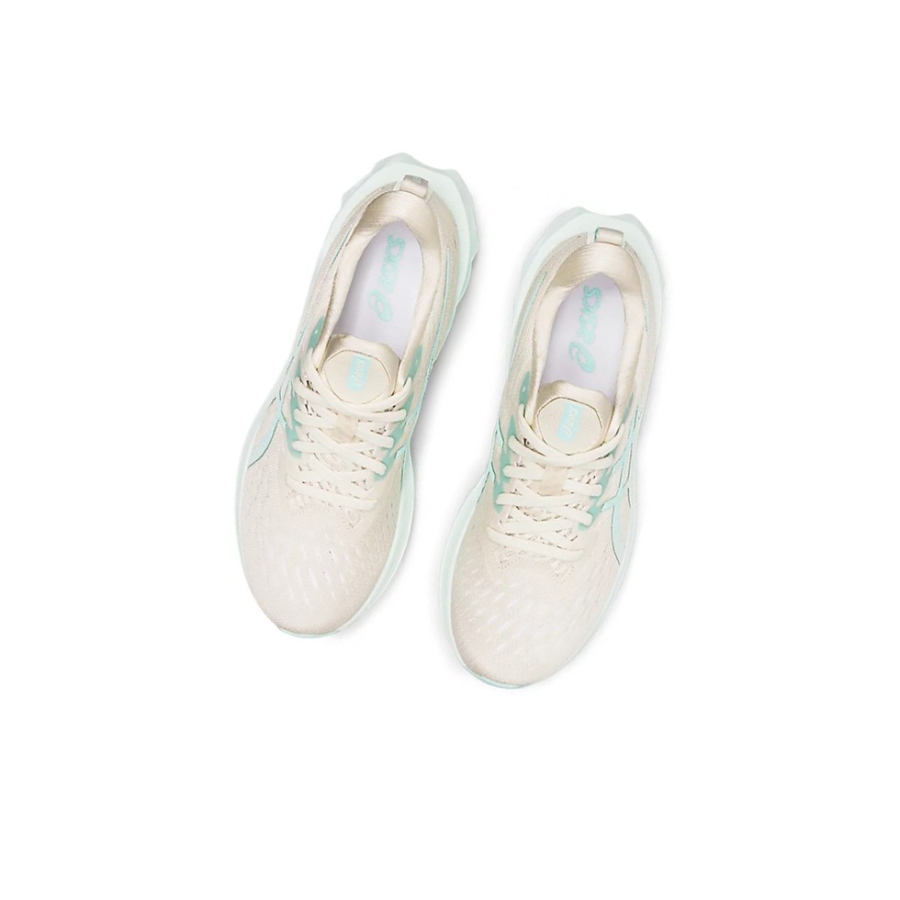 Birch / Clear Blue Women's Asics NOVABLAST 2 Running Shoes | US65213LN - Asics Outlet Sale