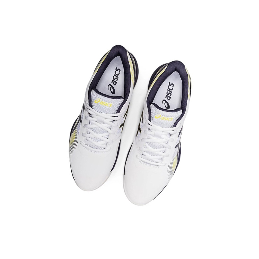 White / Indigo Fog Men's Asics GEL-GAME 8 Tennis Shoes | US51924UF - Asics Outlet Sale