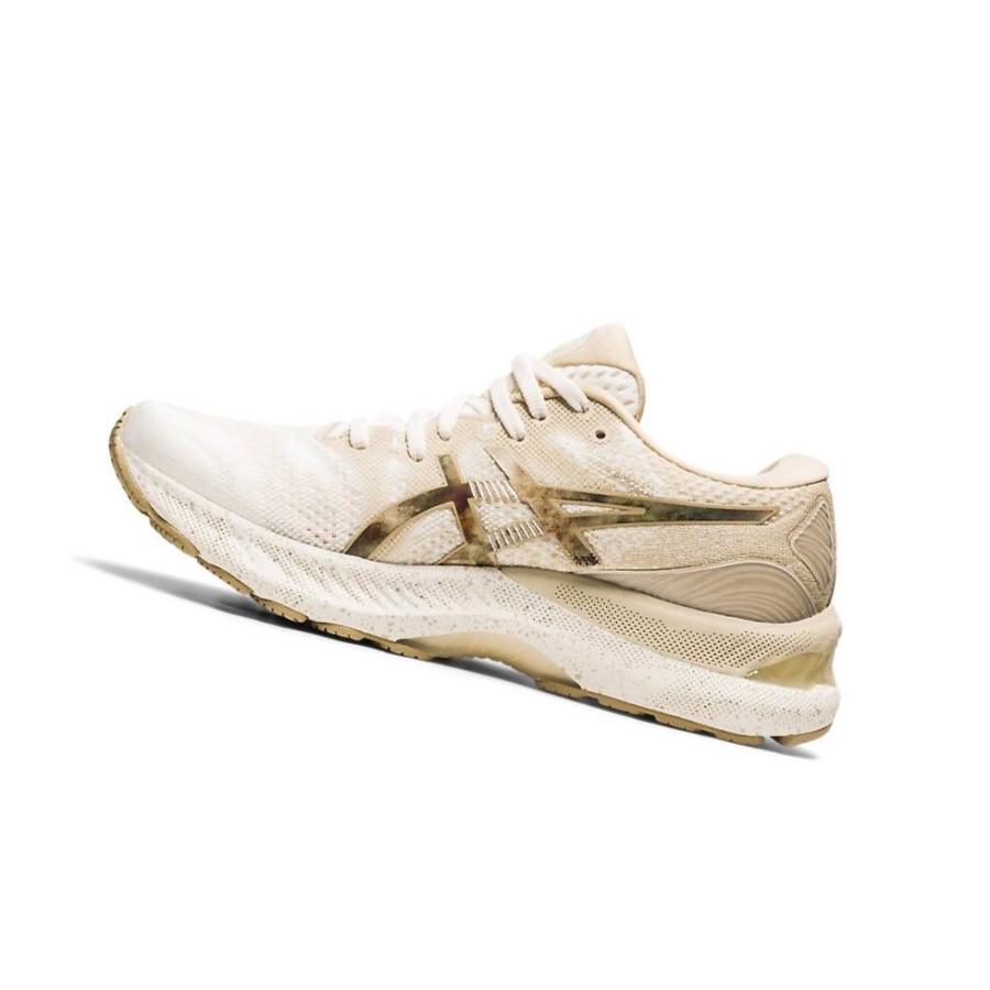 Cream Women's Asics GEL-NIMBUS 23 EARTH DAY Running Shoes | US58379DX - Asics Outlet Sale