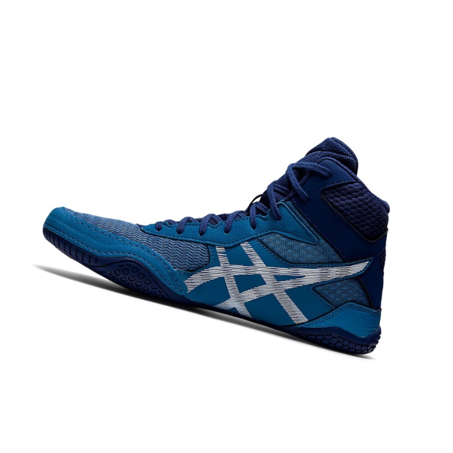 Azure / Deep Ocean Men's Asics MATCONTROL 2 Wrestling Shoes | US94675JO - Asics Outlet Sale