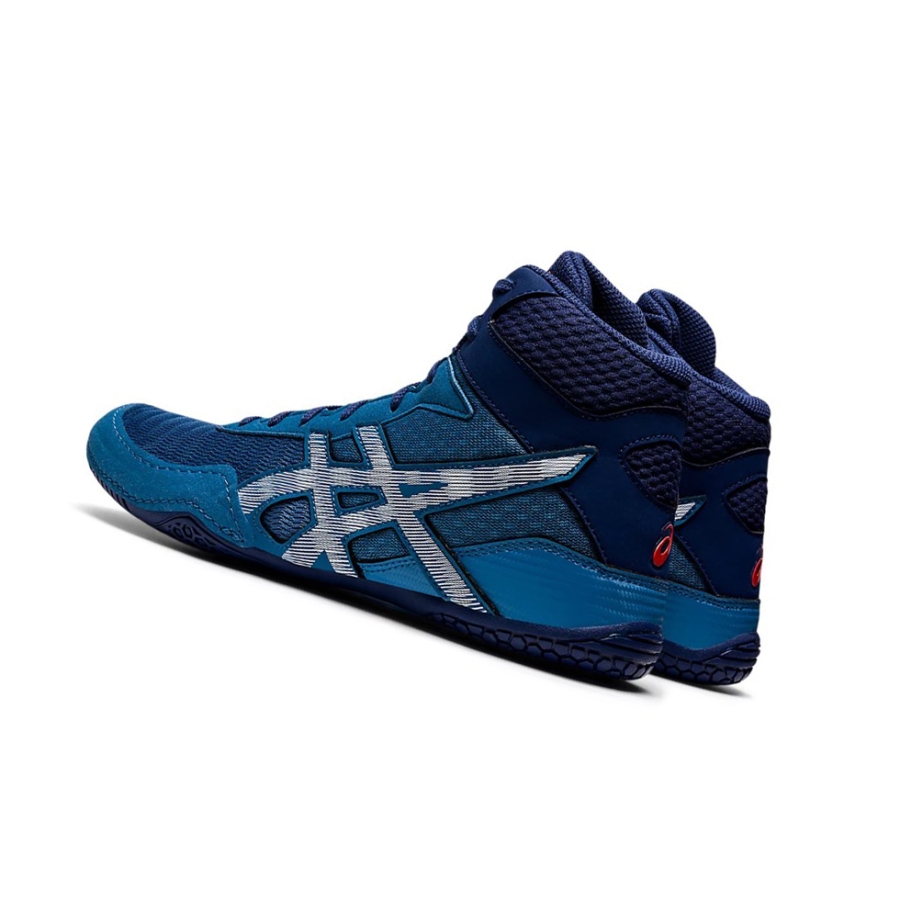 Azure / Deep Ocean Men's Asics MATCONTROL 2 Wrestling Shoes | US94675JO - Asics Outlet Sale