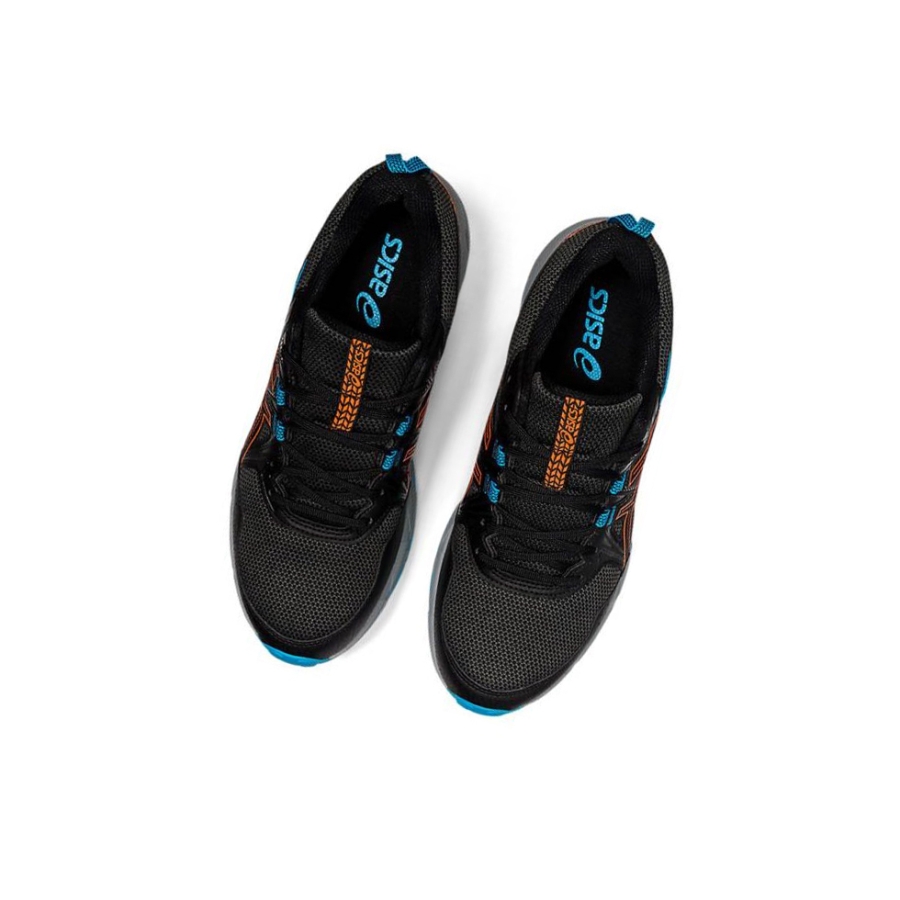 Black Men's Asics GEL-VENTURE 8 Trail Running Shoes | US85679ED - Asics Outlet Sale