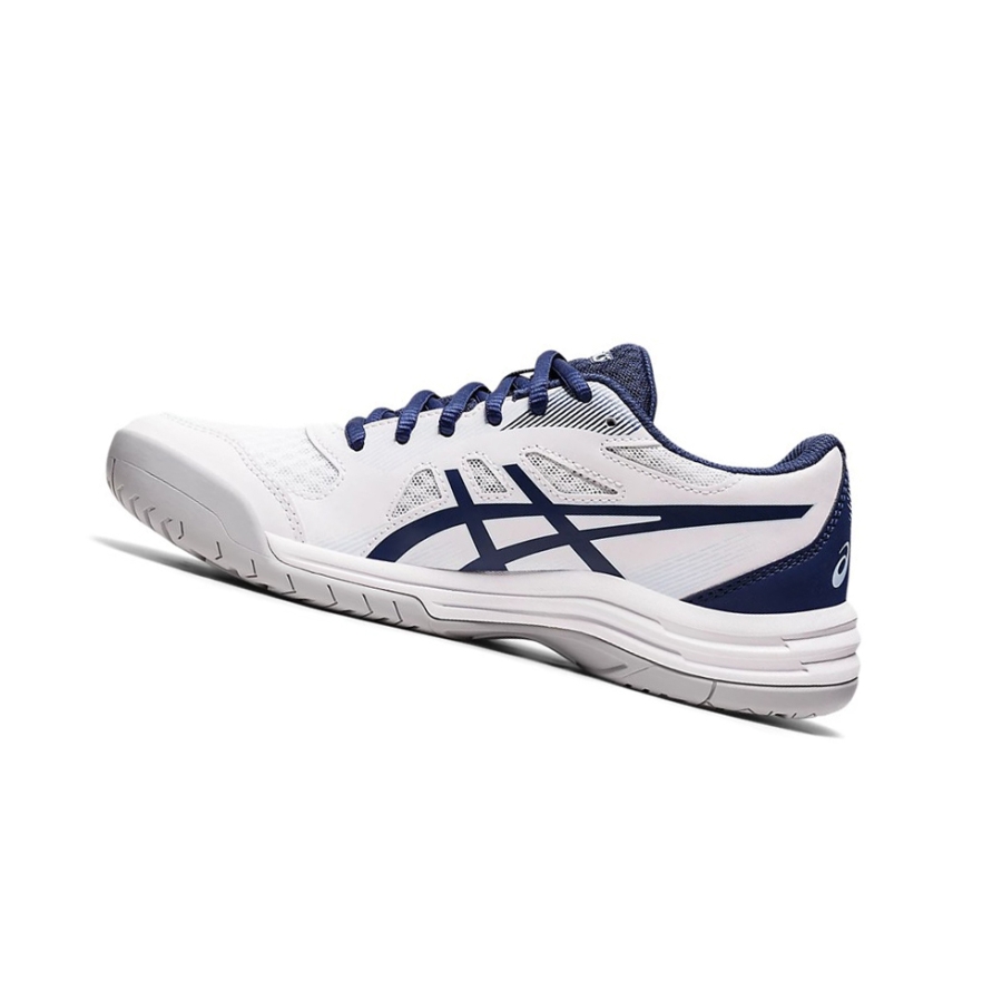 White / Deep Ocean Women's Asics UPCOURT 5 Volleyball Shoes | US06982SY - Asics Outlet Sale