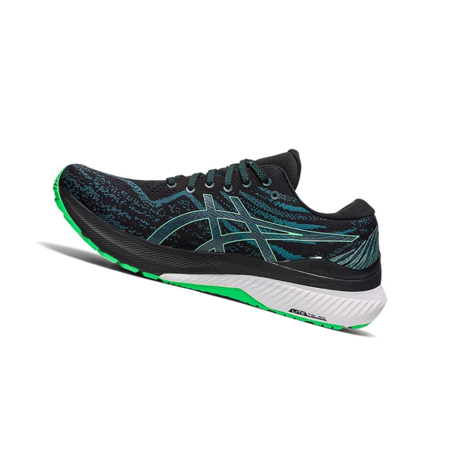 Black / New Leaf Men's Asics GEL-KAYANO 29 Running Shoes | US25709OZ - Asics Outlet Sale