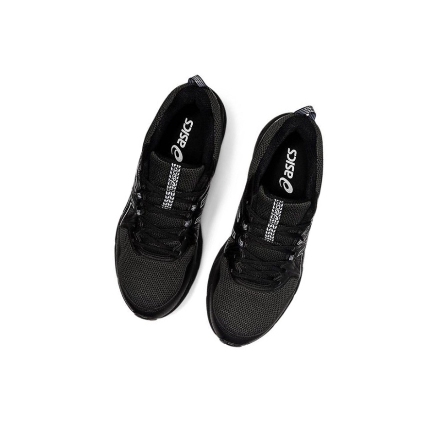 Black Men's Asics GEL-VENTURE 8 Extra Wide Trail Running Shoes | US78624KB - Asics Outlet Sale