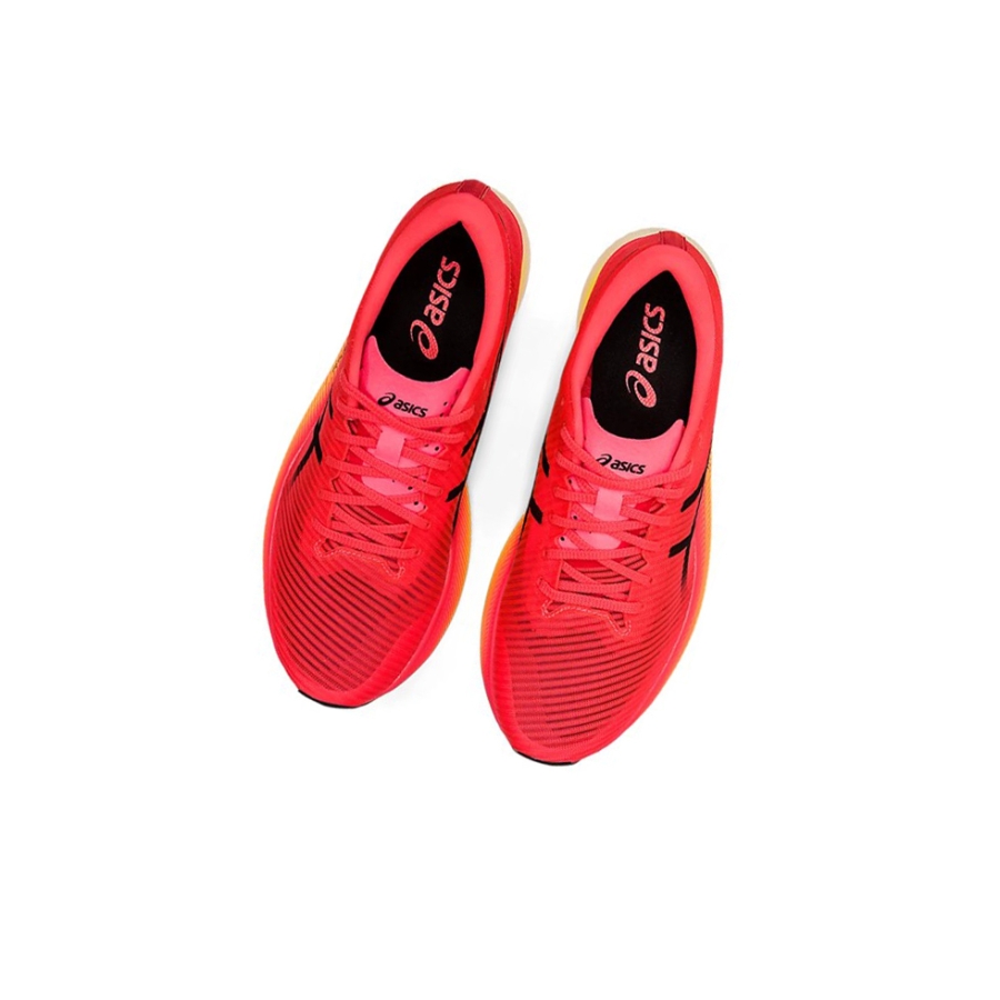 Performance Red / Black Men's Asics METASPEED SKY Running Shoes | US89536HX - Asics Outlet Sale