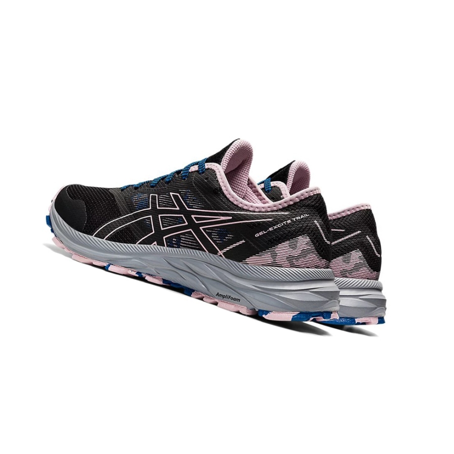 Black / Barely Rose Women's Asics GEL-EXCITE TRAIL Running Shoes | US27186MA - Asics Outlet Sale