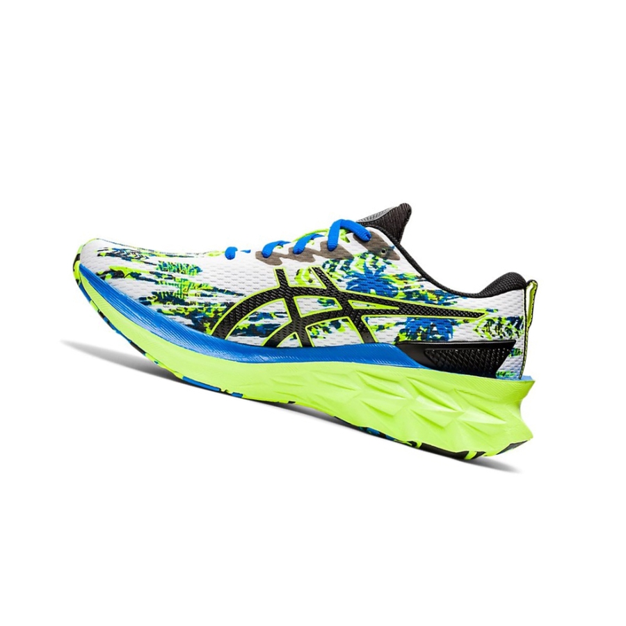 White / Black Men's Asics NOVABLAST 2 Running Shoes | US93675XY - Asics Outlet Sale