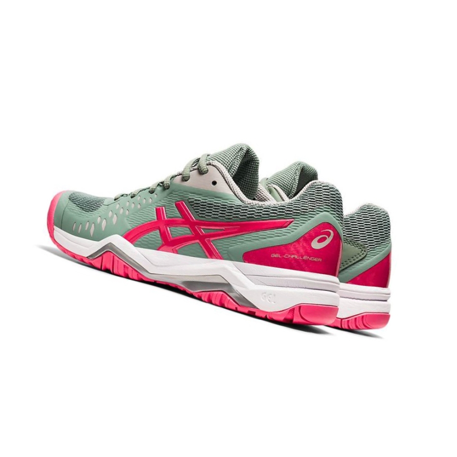 Grey Women's Asics GEL-CHALLENGER 12 Tennis Shoes | US97043WU - Asics Outlet Sale