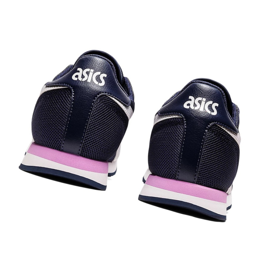 Peacoat / White Women's Asics TIGER RUNNER Sneakers | US60918FQ - Asics Outlet Sale