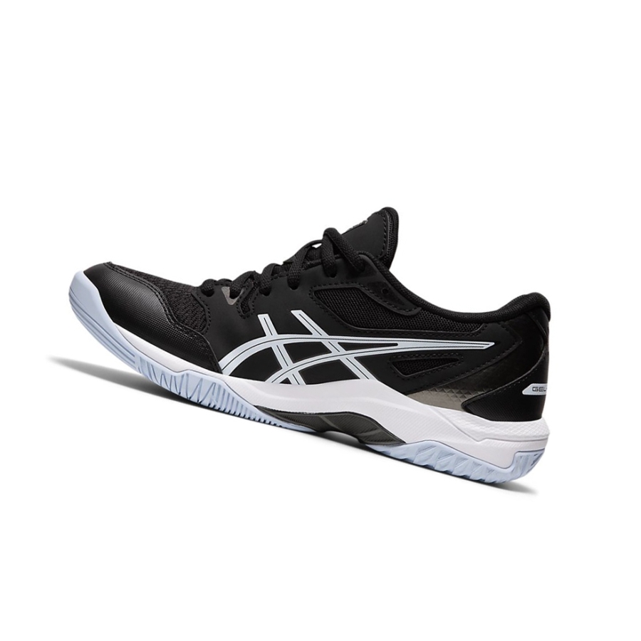 Black / White Women's Asics GEL-ROCKET 10 Volleyball Shoes | US18560XN - Asics Outlet Sale