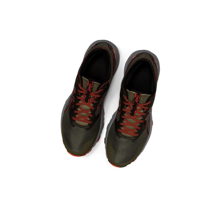 Mantle Green / Cherry Tomato Men's Asics GEL-EXCITE TRAIL Running Shoes | US07259OZ - Asics Outlet Sale