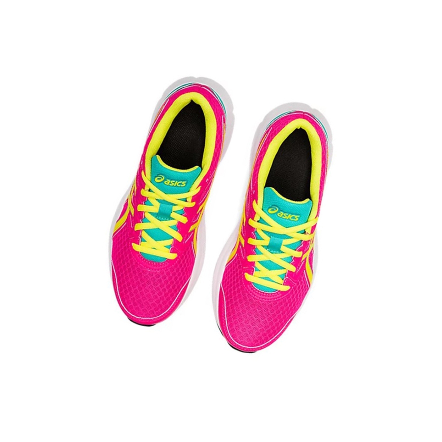 Pink Glo / Sour Yuzu Kids' Asics JOLT 3 GS Running Shoes | US12809KM - Asics Outlet Sale