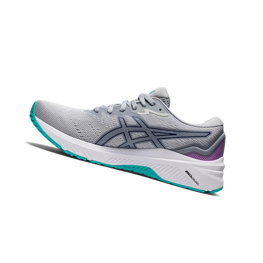 Glacier Grey / Dive Blue Women's Asics GT-1000 11 Running Shoes | US21836BZ - Asics Outlet Sale