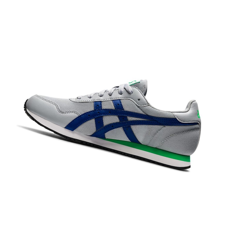 Piedmont Grey / Monaco Blue Men's Asics TIGER RUNNER Sneakers | US89104XP - Asics Outlet Sale