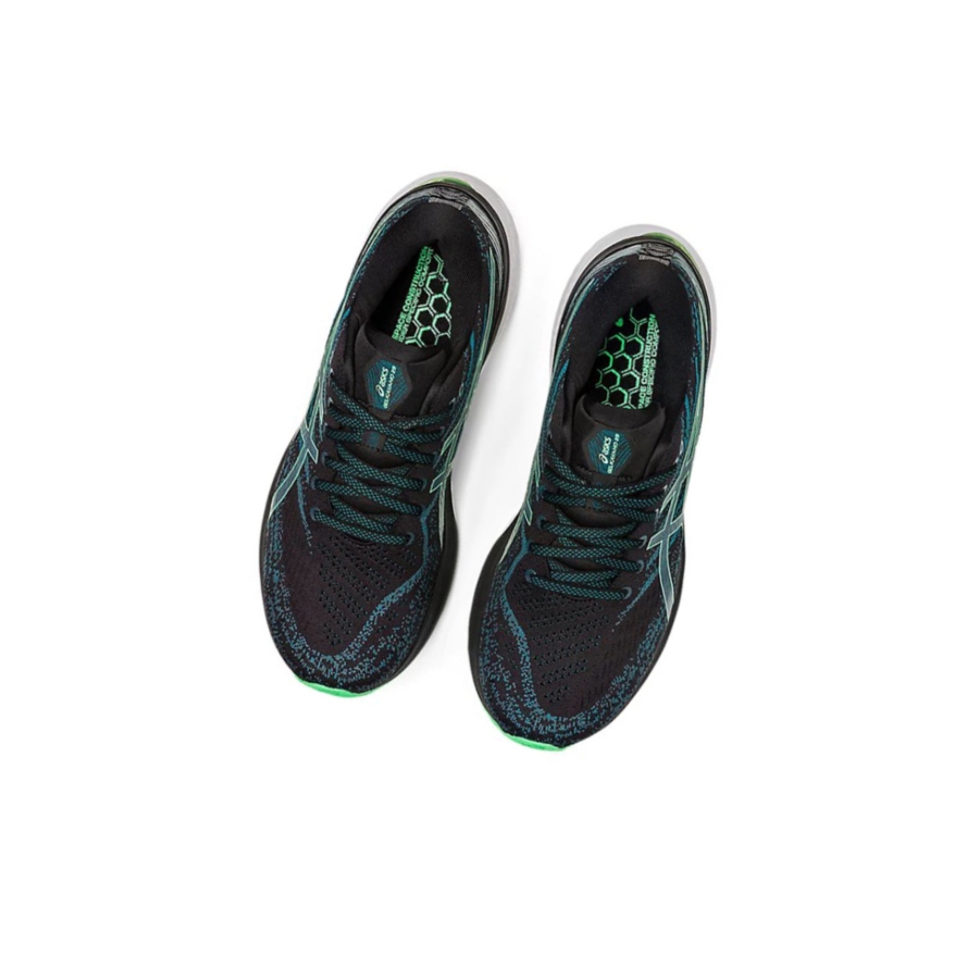 Black / New Leaf Men's Asics GEL-KAYANO 29 Running Shoes | US25709OZ - Asics Outlet Sale