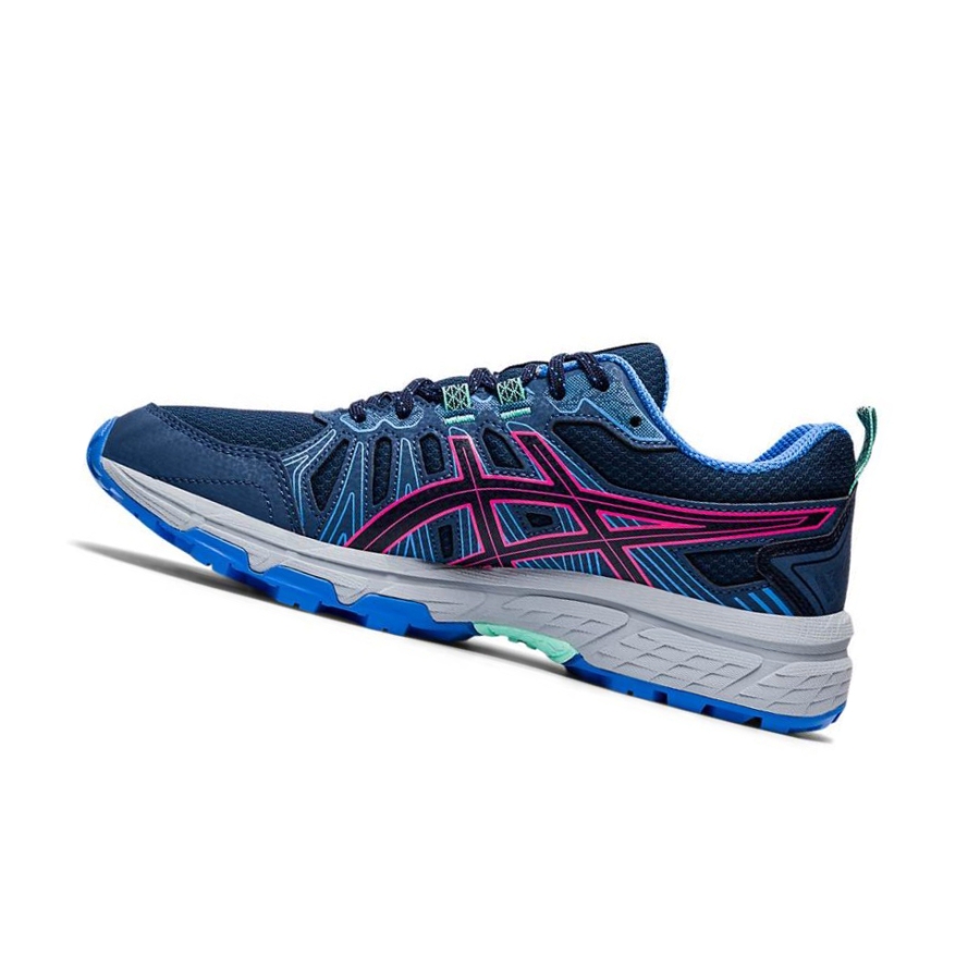Navy Women's Asics GEL-VENTURE 7 Trail Trail Running Shoes | US68739MV - Asics Outlet Sale
