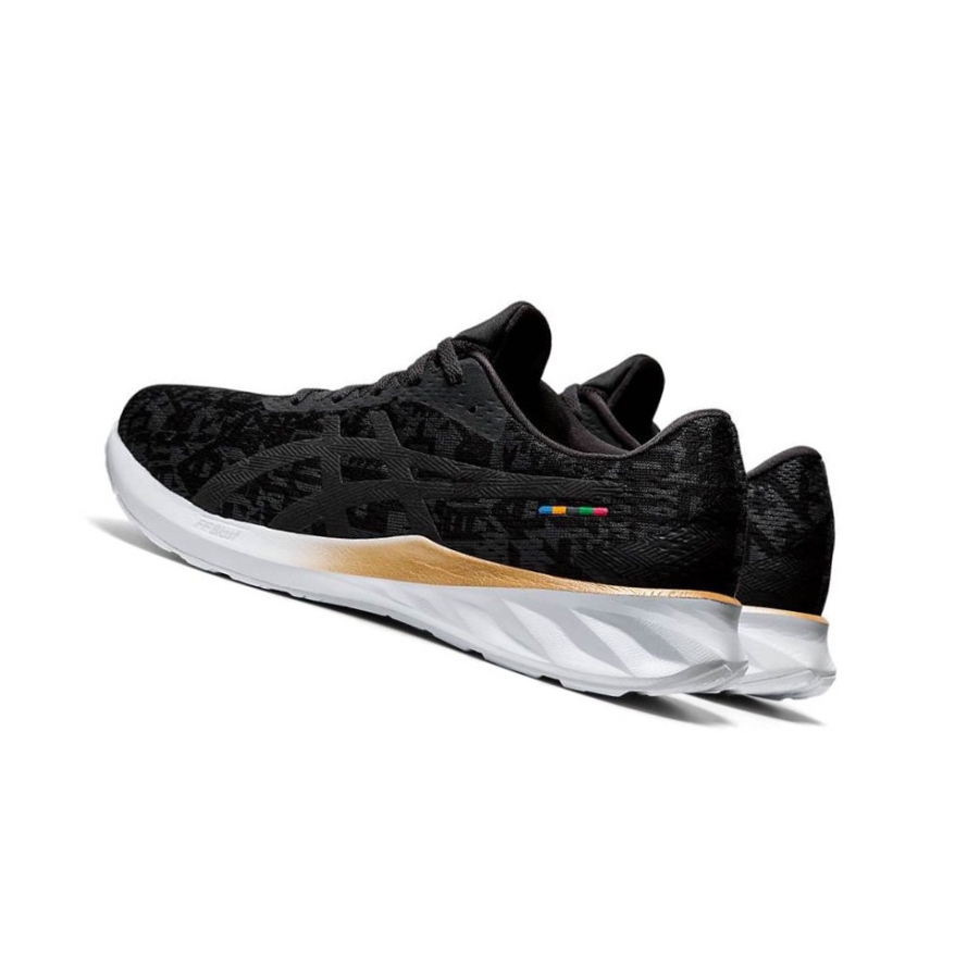 Black Men's Asics ROADBLAST Running Shoes | US52417PY - Asics Outlet Sale