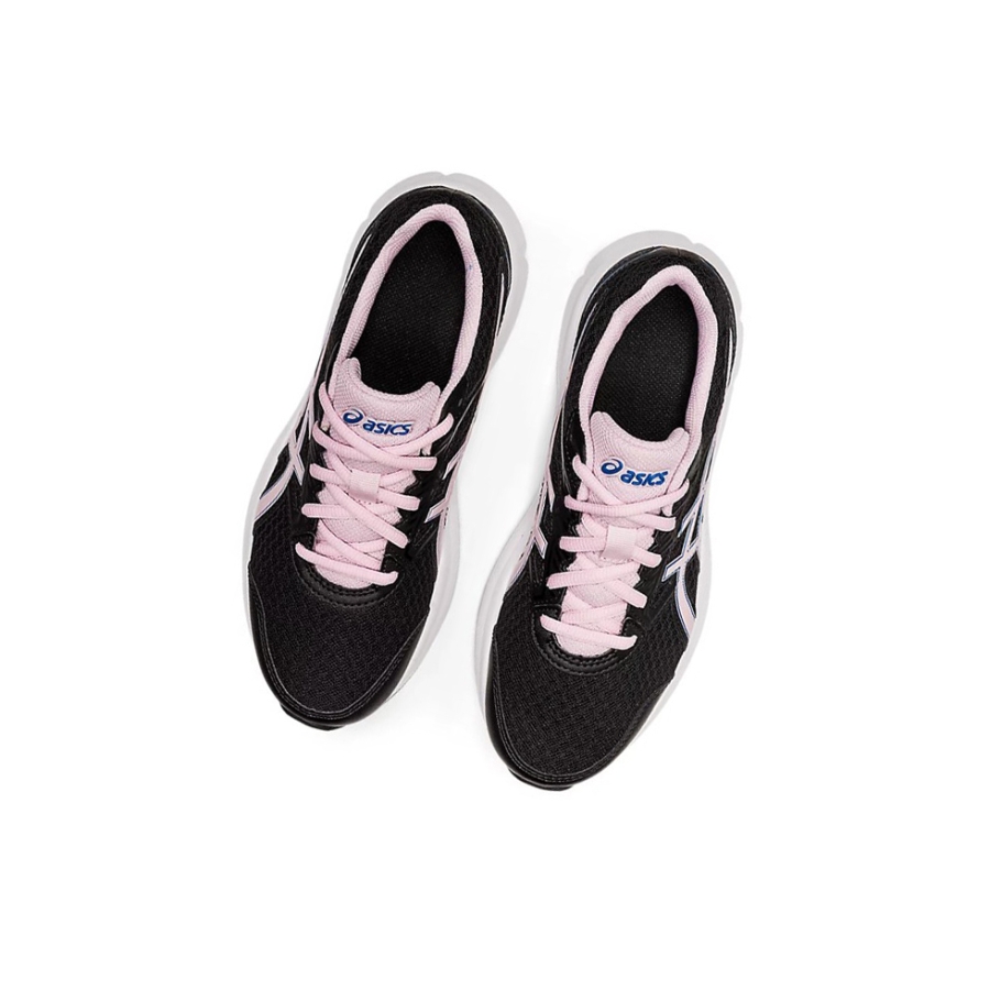 Black / Barely Rose Kids' Asics JOLT 3 GS Running Shoes | US09865BA - Asics Outlet Sale
