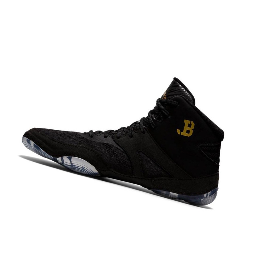 Black Men's Asics JB ELITE V Wrestling Shoes | US19640FV - Asics Outlet Sale