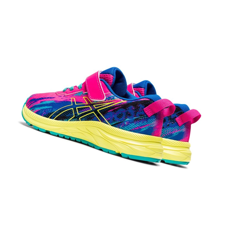 Pink Glo / Sour Yuzu Kids' Asics PRE NOOSA TRI 13 PS Running Shoes | US41928JB - Asics Outlet Sale