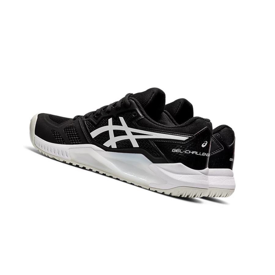 Black / White Women's Asics GEL-CHALLENGER 13 Tennis Shoes | US82490MQ - Asics Outlet Sale