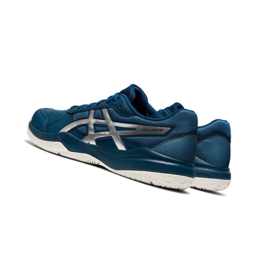 Blue Kids' Asics GEL-GAME 7 GS Tennis Shoes | US81934HP - Asics Outlet Sale
