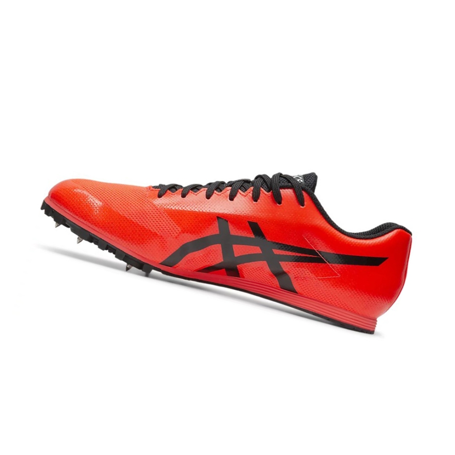 Sunrise Red / Black Men's Asics HYPER LD 6 Track Shoes | US51097RC - Asics Outlet Sale